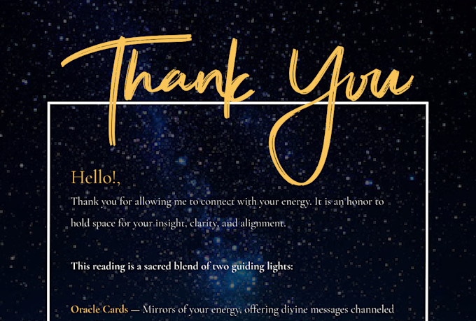deliver an intuitive oracle card reading with astrology